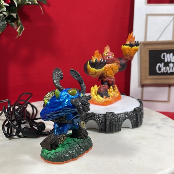 SKYLANDER GIANTS “HOT HEAD” & “TREE REX” w/PORTAL OF POWER ACTION FIGURE SET - Picture 8 of 11